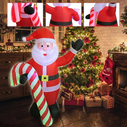 Santa Claus Inflatable 5FT Outdoor/Indoor Decoration