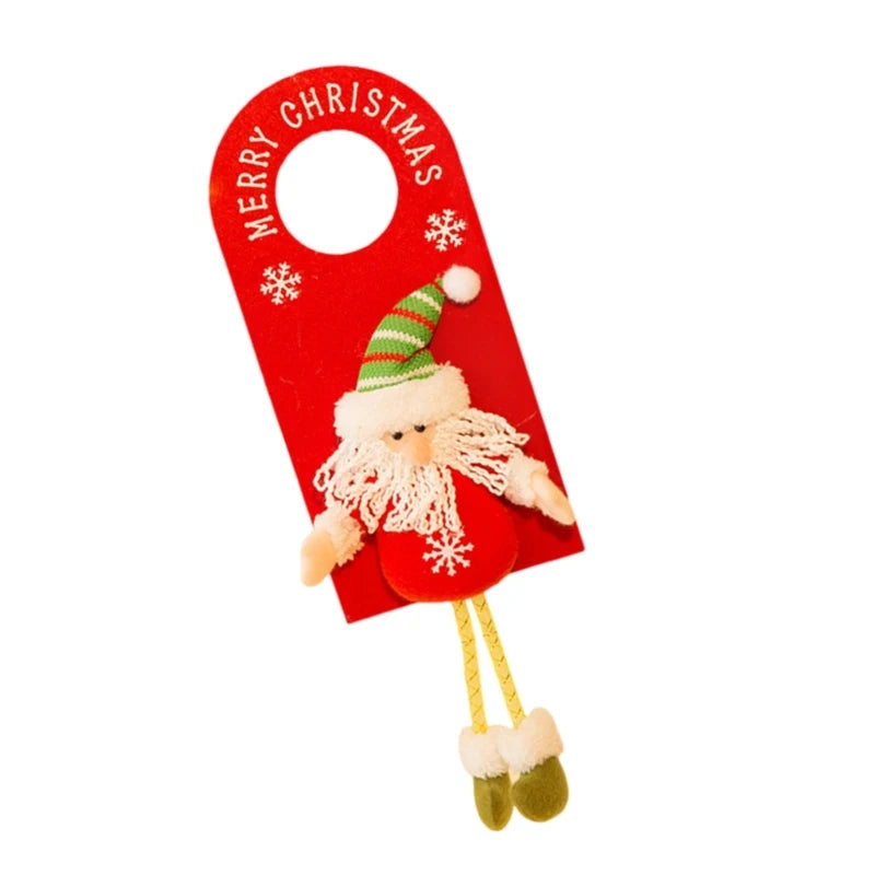 Festival Santa Door Knob Pendant