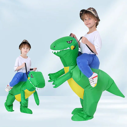 Green Dinosaur Inflatable Costumes for kids