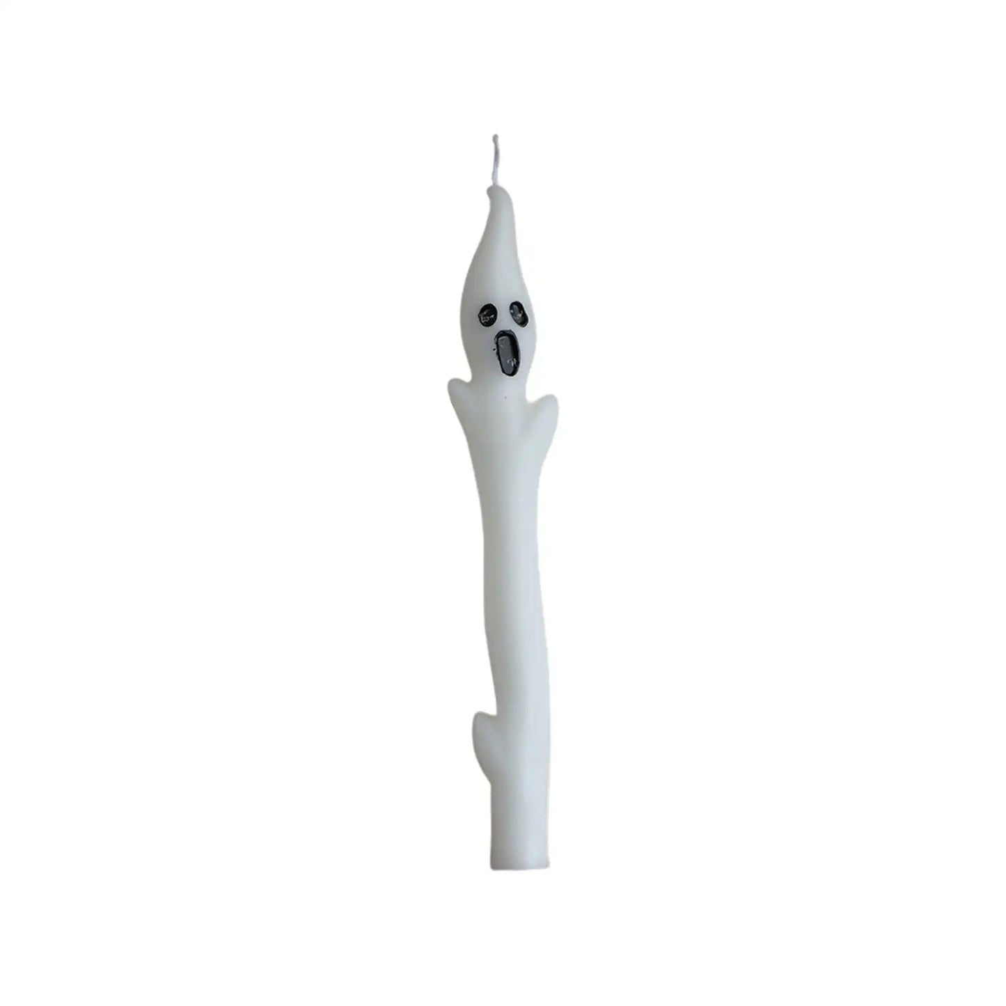 12Inch Hand-Dipped Ritual Candles With Floating Phantom Silhouettes