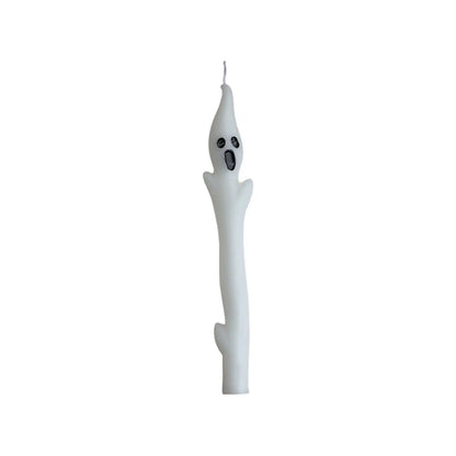 12Inch Hand-Dipped Ritual Candles With Floating Phantom Silhouettes