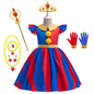Kids Pomni Cosplay Costume