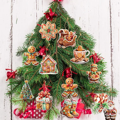 Xmas Gingerbread Man Ornaments