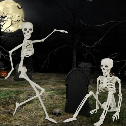 1-3Pcs Halloween Posable Skull