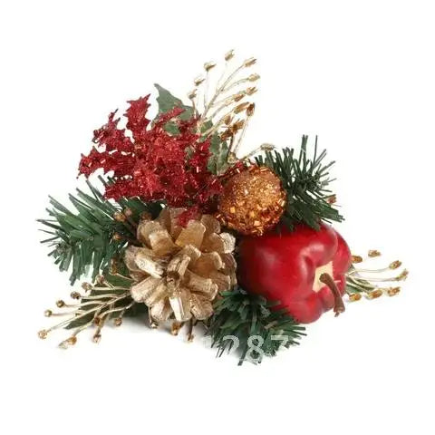 Christmas Gift Decor - Festive Decorative Accessories - Decorative Wreath for Home & Holiday