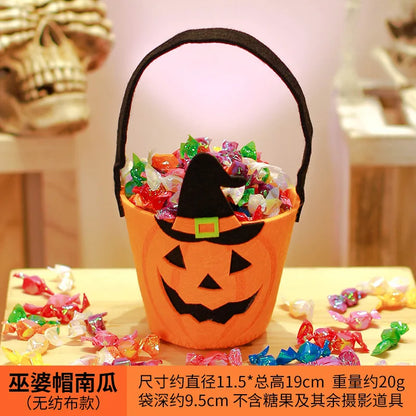 Halloween Theme Candy Bucket Bag