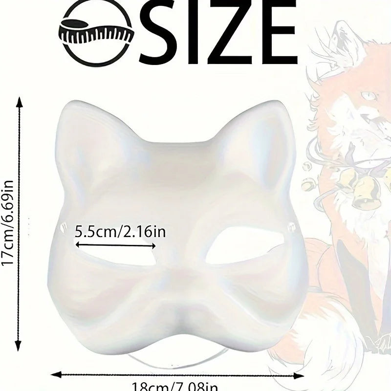 1-20pcs Japanese Mask Paper Blank Mask