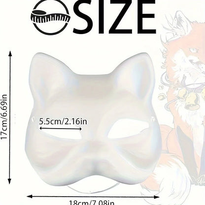 1-20pcs Japanese Mask Paper Blank Mask