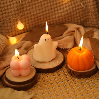 Halloween Ghost Pumpkin Aromathe Candles