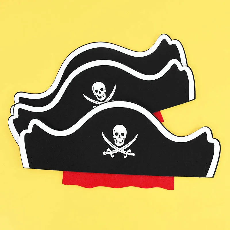 Pirate Hat For Kids 1/3/6pcs