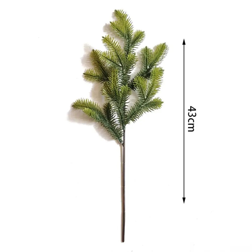 Elegant Seasonal Decor - Green Artificial Pine Branch Christmas Tree