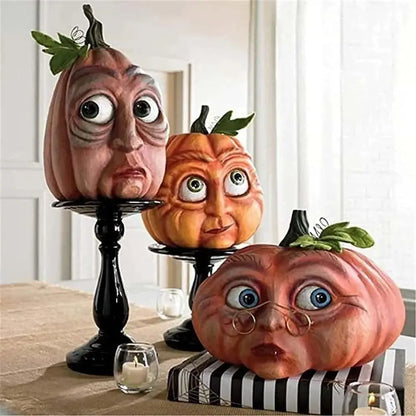 Ghost Party Mutated Pumpkin Head