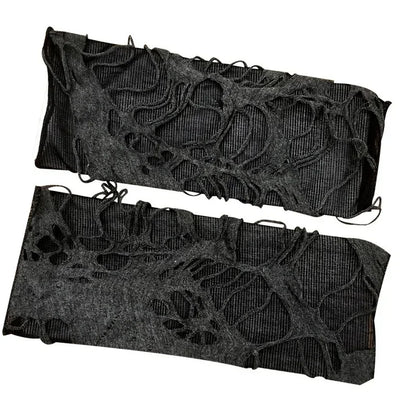 Gothic Black Fingerless Long Gloves - Festivewarehouse™