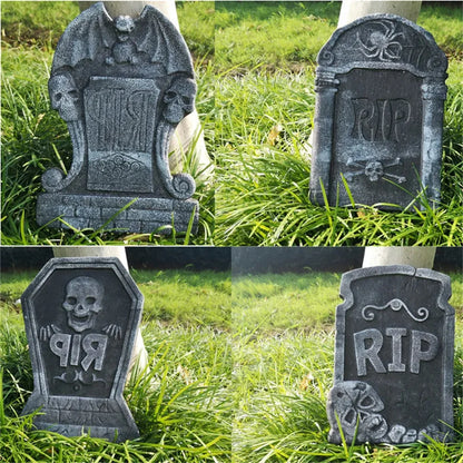 1pcs Halloween Foam RIP Graveyard Tombstone
