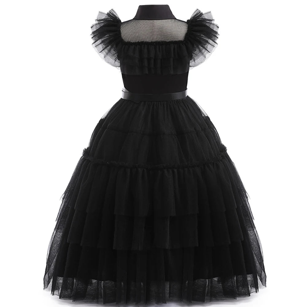 Wednesday Addams Costume for Girls - Festivewarehouse™