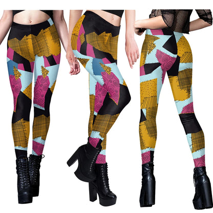 Women Slim Jumpsuit Catsuit Zentai Bodysuit Gothic Leggins