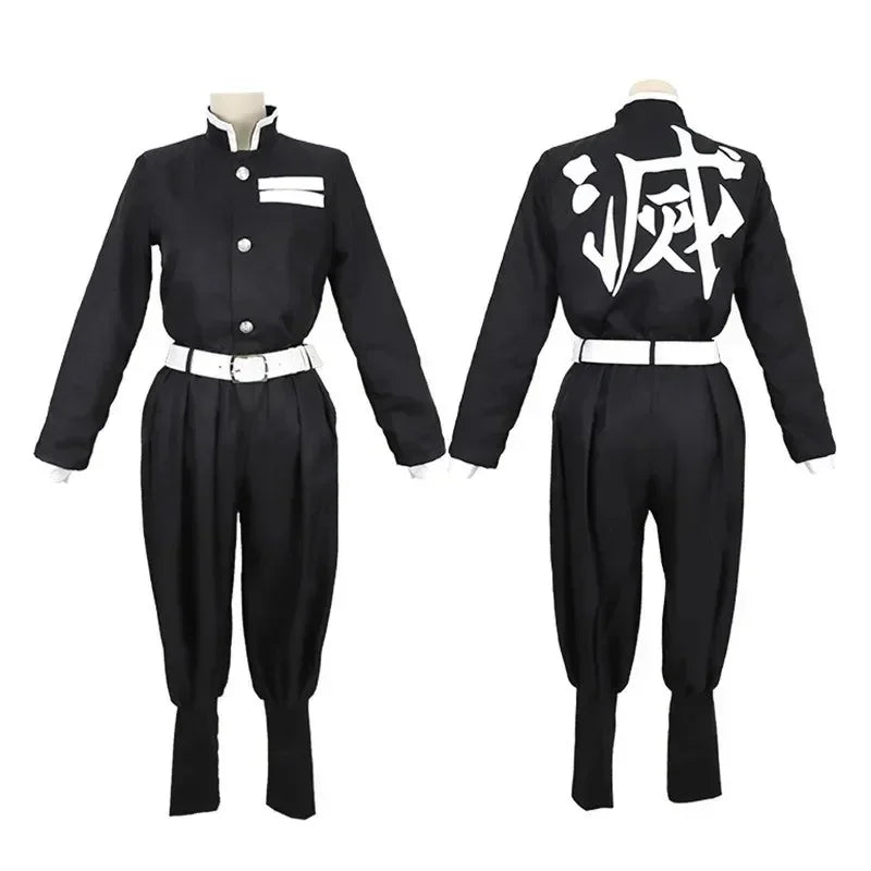 Anime Demon Slayer Kimetsu no Yaiba Agatsuma Zenitsu Costume