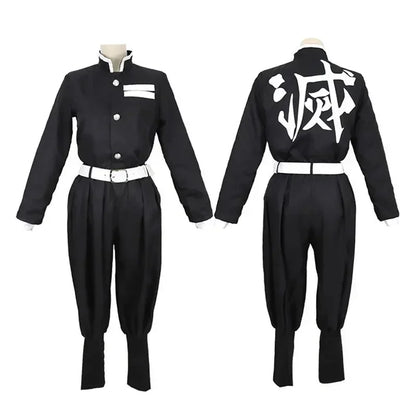 Anime Demon Slayer Kimetsu no Yaiba Agatsuma Zenitsu Costume