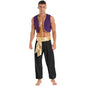 Aladin Costume Men Arabian Prince Cosplay Costume