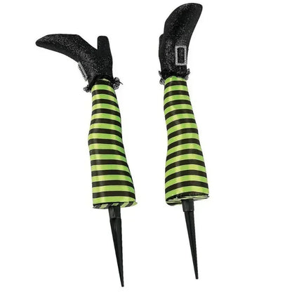 2pcs Halloween Evil Witch Legs Prosthetic