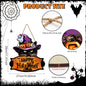 1pcs 2D Halloween Trick-or-Treat Wooden Sign