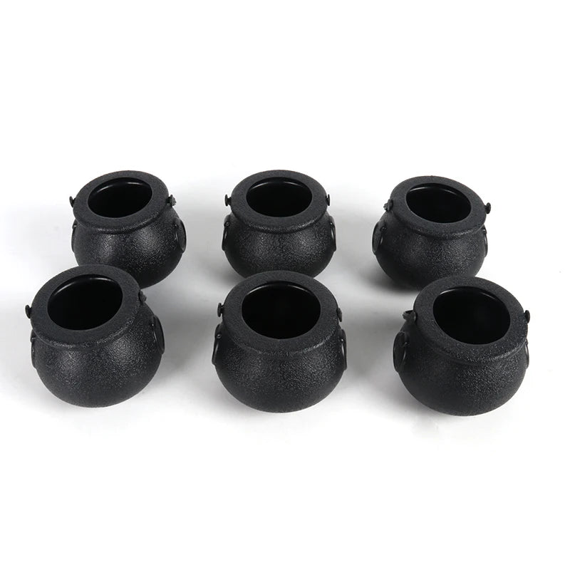 12pcs Halloween Candy Bucket Cauldron Holder
