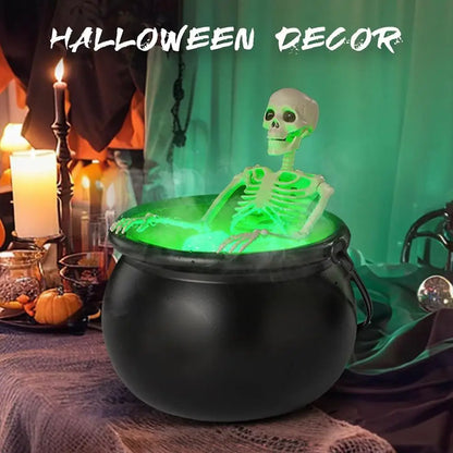 Halloween Mist Maker Fogger Witch Cauldron