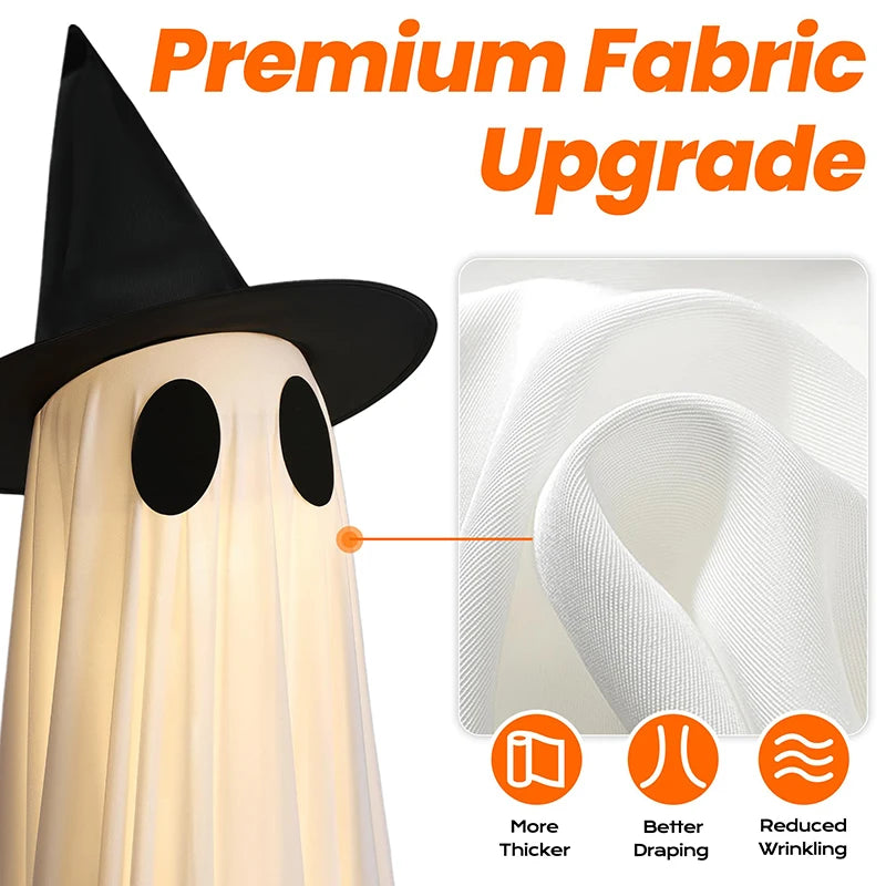 Halloween glowing ghost decoration