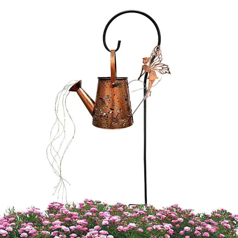 LED Outdoor Solar Lights hollow butterfly