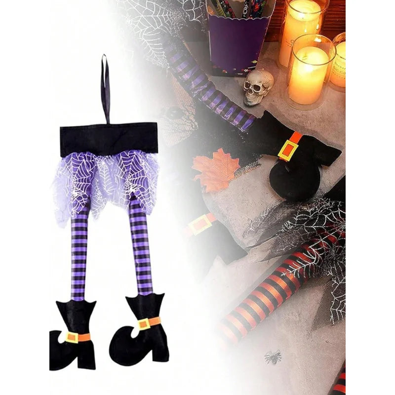 Plush Filled Witch Legs for Wrath Car