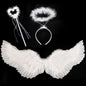 31.5" Angel wing halo and fairy wand