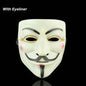 Halloween Cosplay Masks V for Vendetta Movie