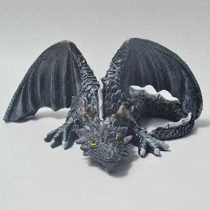 Garden Big Squatting Dragon Sculpture