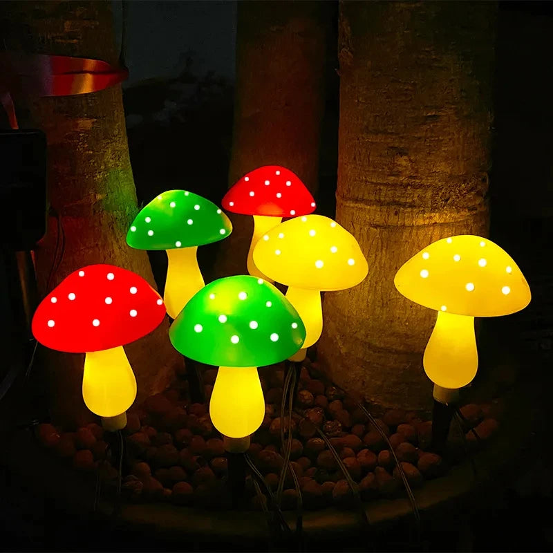 Solar Waterproof Mushroom Light