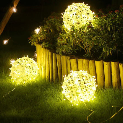 20/30CM Christmas Globe Fairy Light String Outdoor Lantern