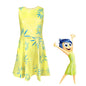 NewAnime Movie Inside Out Joy Cospaly Costume