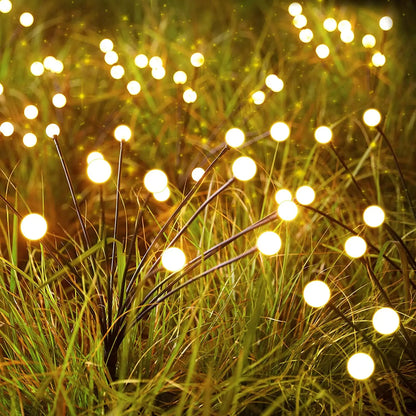 8 LED Solar Garden Lights - Elegant Seasonal Piece