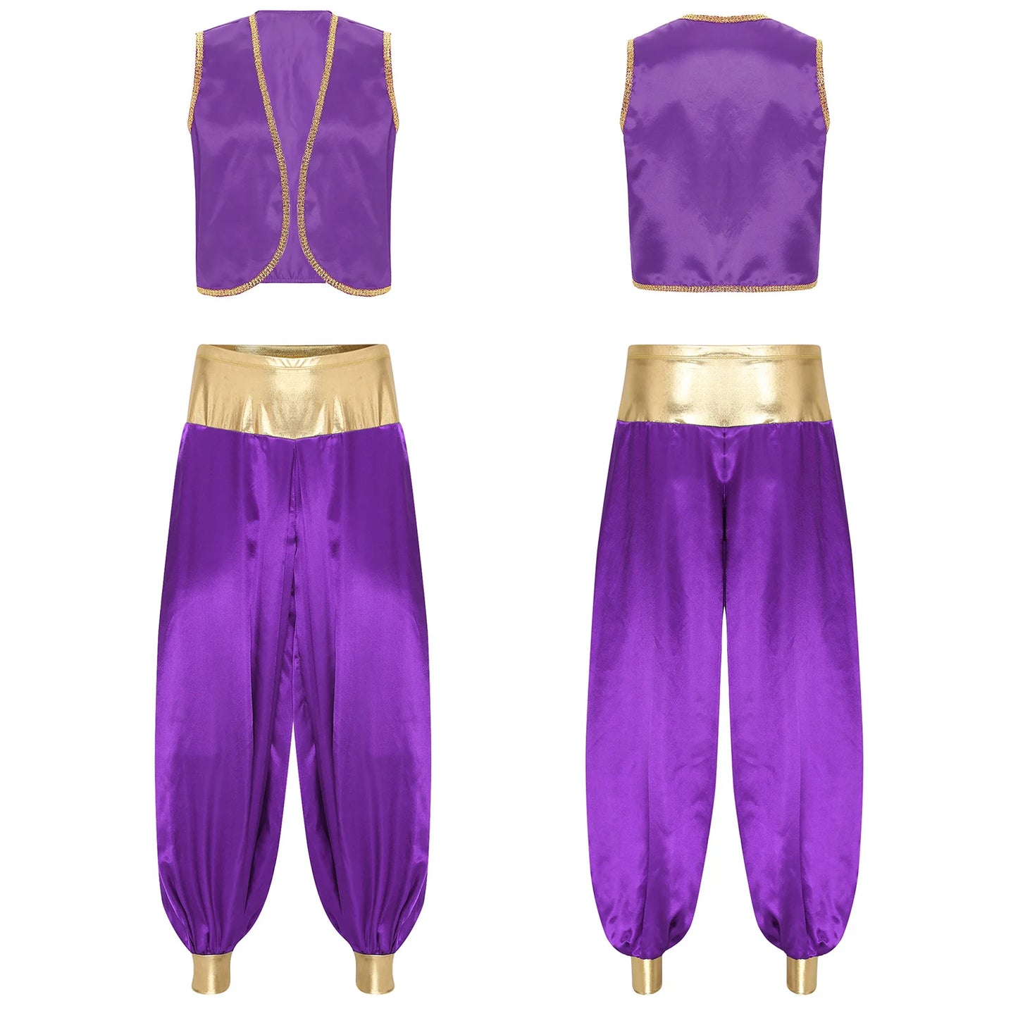 Men Arabian Prince Outfit Aladin Cosplay Costume