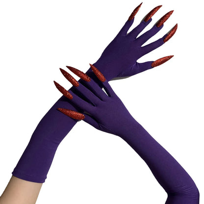 Cool Halloween gloves Green Ghost claws