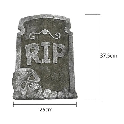 1pcs Halloween Foam RIP Graveyard Tombstone