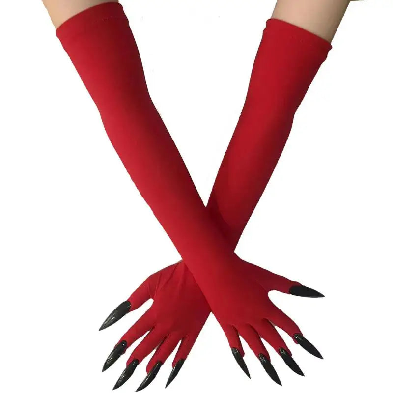 Cool Halloween gloves Green Ghost claws