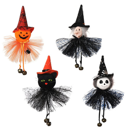 Pumpkin Ghost Witch Black Cat Pendant Halloween Party Bar Decoration - Festivewarehouse™