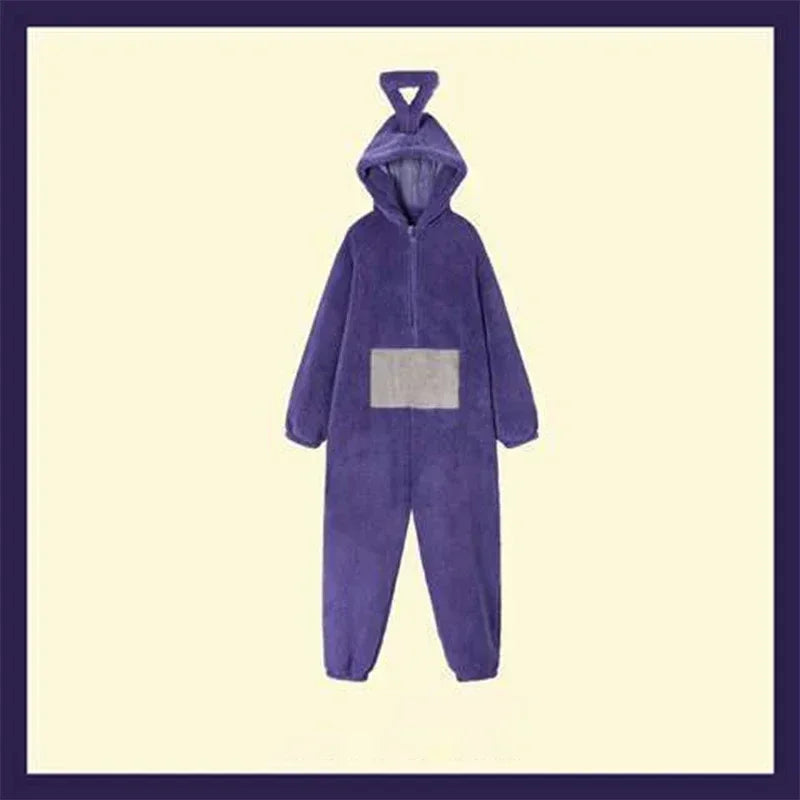 Kids Adult Teletubbies Costumes Soft Long