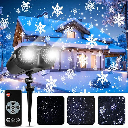 Christmas Snow Lights Projector