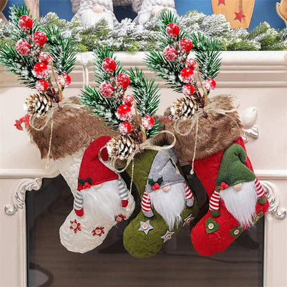 Christmas Decor - Artificial Flowers & Greenery, Gift Decor - Decorative Wreath for Home & Holiday