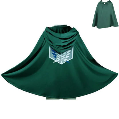Japanese Hooded Cape Scout Corps Costume