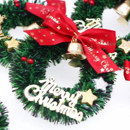 Charming Five Pointed Star Christmas Wreath