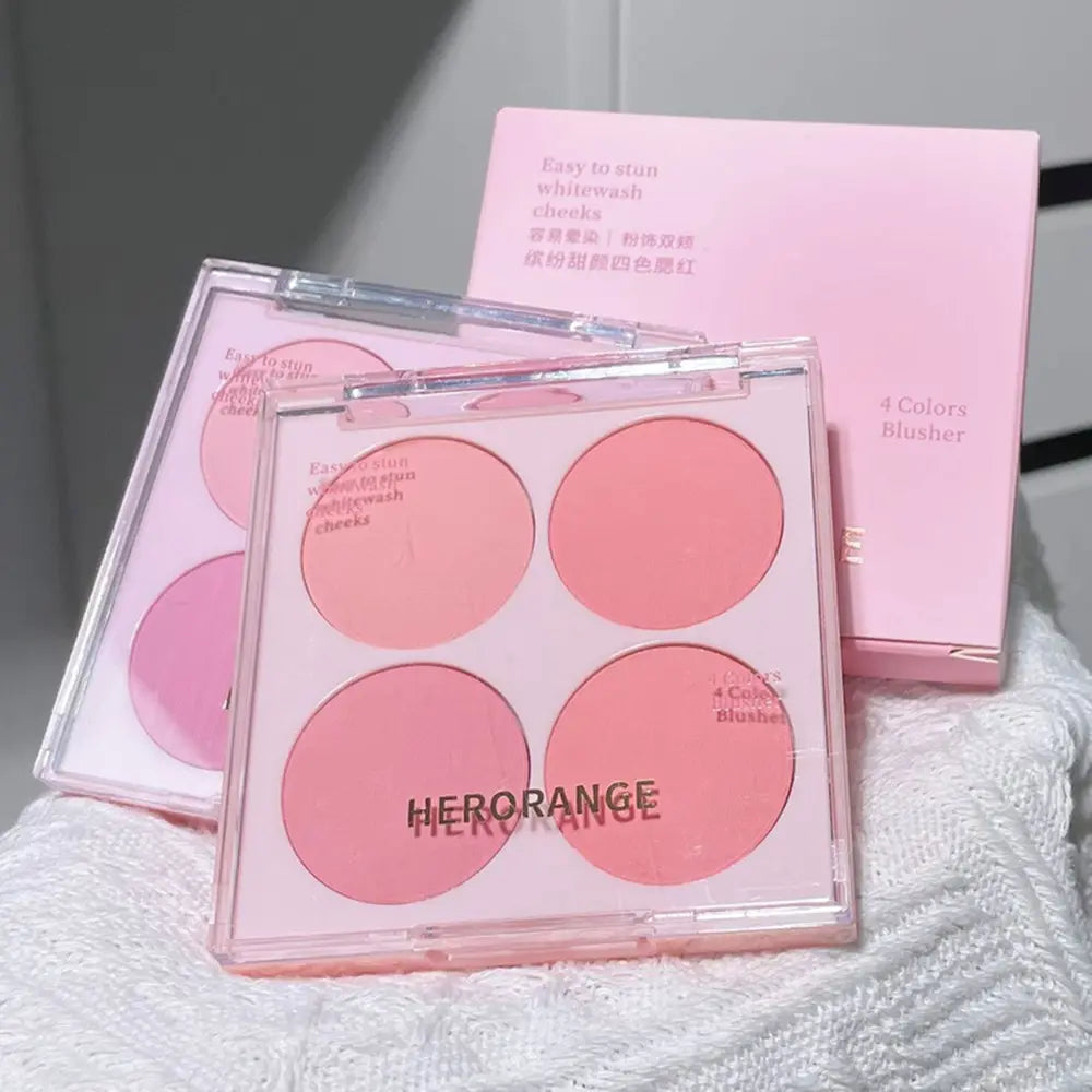 4 Colors Blush Powder Face Makeup
