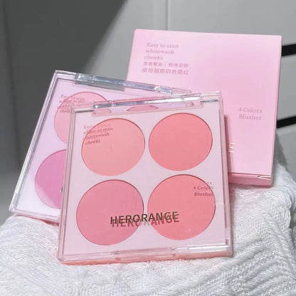 4 Colors Blush Powder Face Makeup