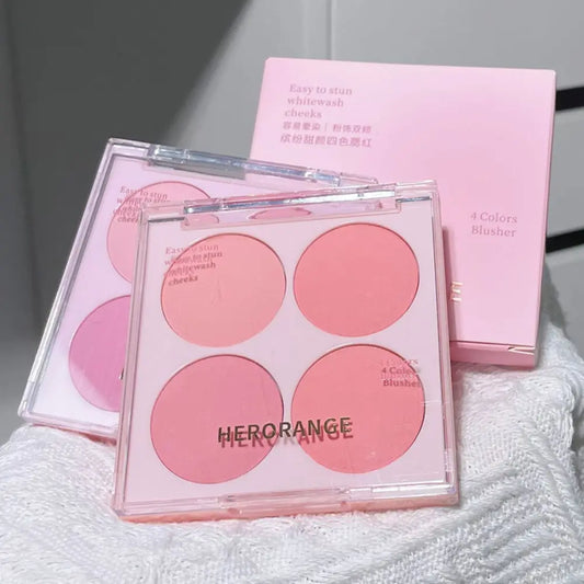 4 Colors Blush Powder Face Makeup